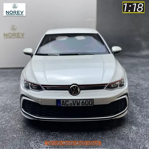 NOREV formgjuten modell 1:18 2021 Golf GTI metall bilmodell ornament Collection 8 best sales VW Polo GTI-leksak - №2