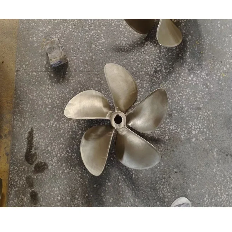 Hélice de barco inoxidable con ventilador de 6 aspas