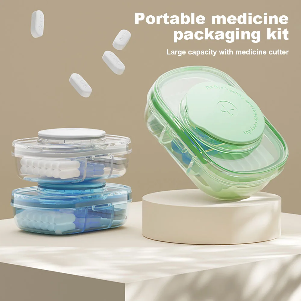 Easily Carry Medicine Storage Case Durable Convenient Medicine Store Case For Outdoors