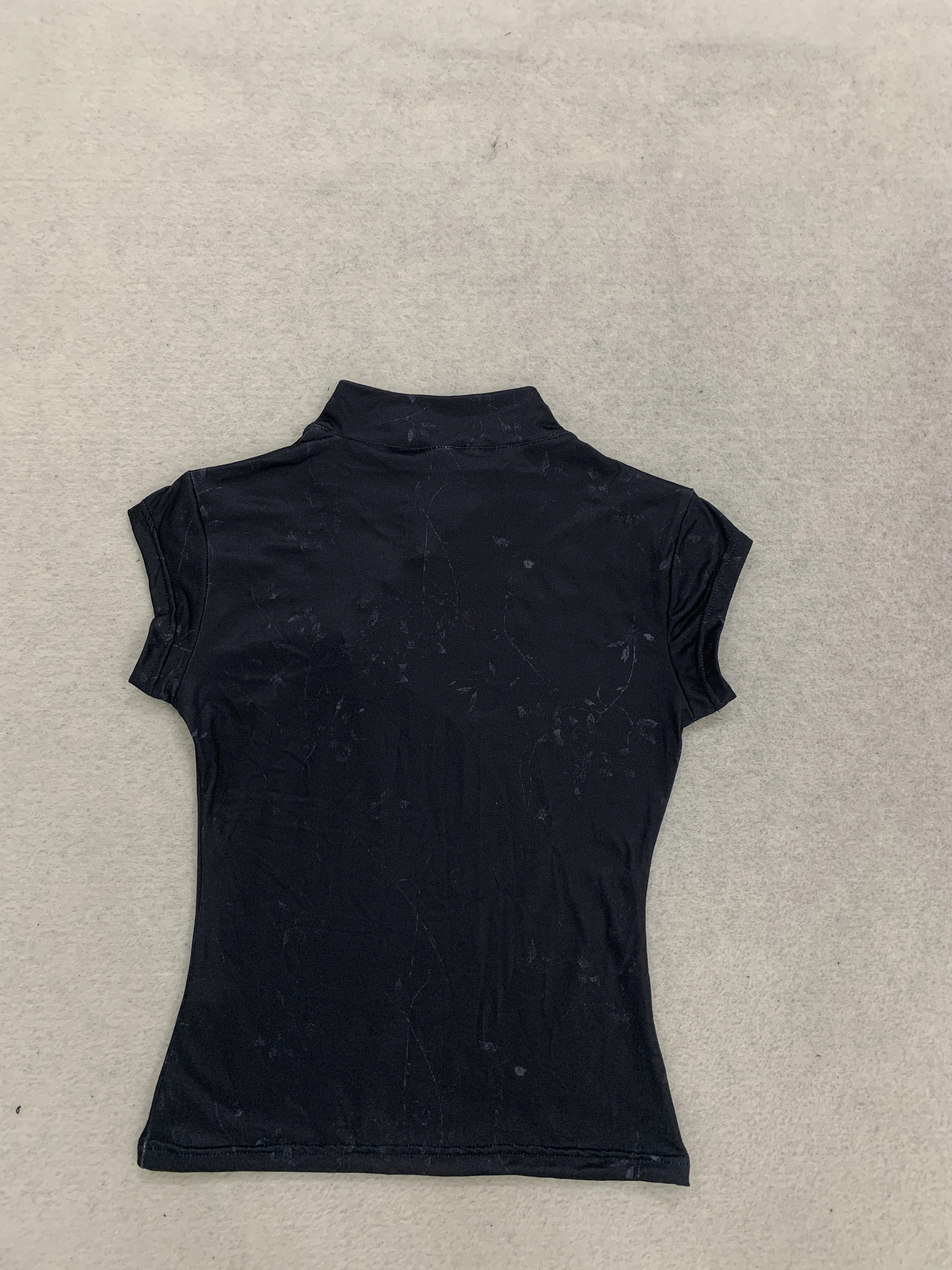 Retro-Antik-T-Shirt mit schmaler Taille für Damen, kleiner hochgeschlossener Cheongsam-Knoten-Design, High-Street-Retro, bequemes Freizeitshirt – Detail 8