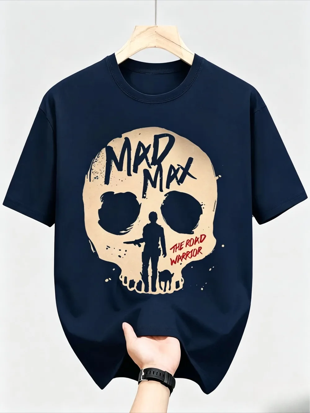 2026 New MadMaxVibe Road Warrior 80s Movie Graphic T-shirt Skull Motorcycle Short Sleeve Unisex Streetwear Tee