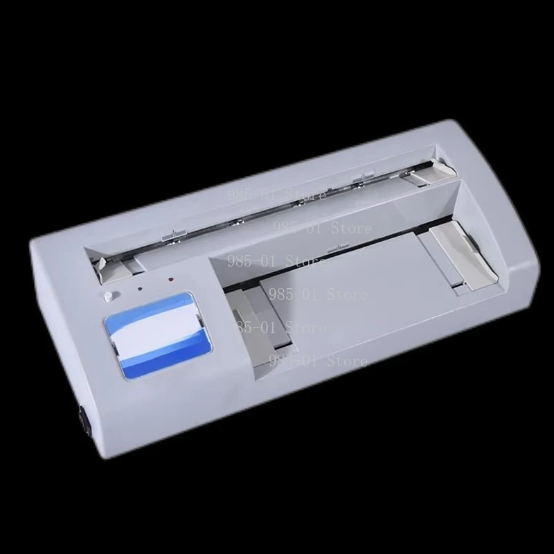 220V 300B Electric Automatic Business Card Cutter Paper Card Cutting Machine Slitter DIY Tool A4 Letter Size Card Cutter Machine