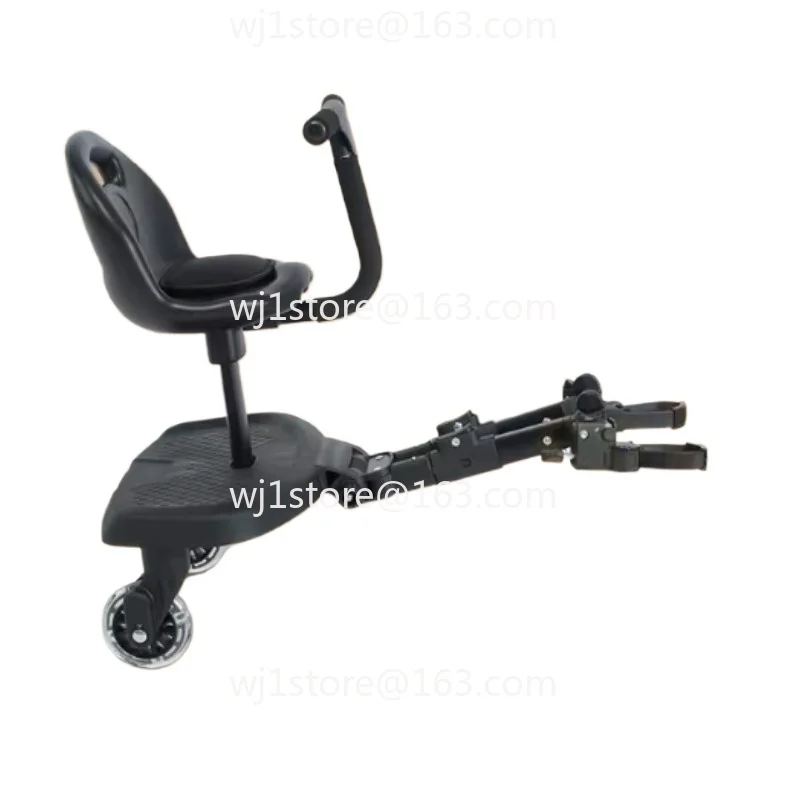 Cart auxiliary pedal plus seats one to two seats Universal trailer for kids travel