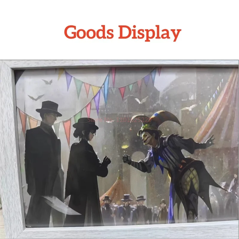 Lord Of Mysteries Light Painting: Klein & Amon อะนิเมะ Clown Arc เรืองแสงรูป - เครื่องประดับตกแต่ง, ของขวัญสําหรับแฟนๆ