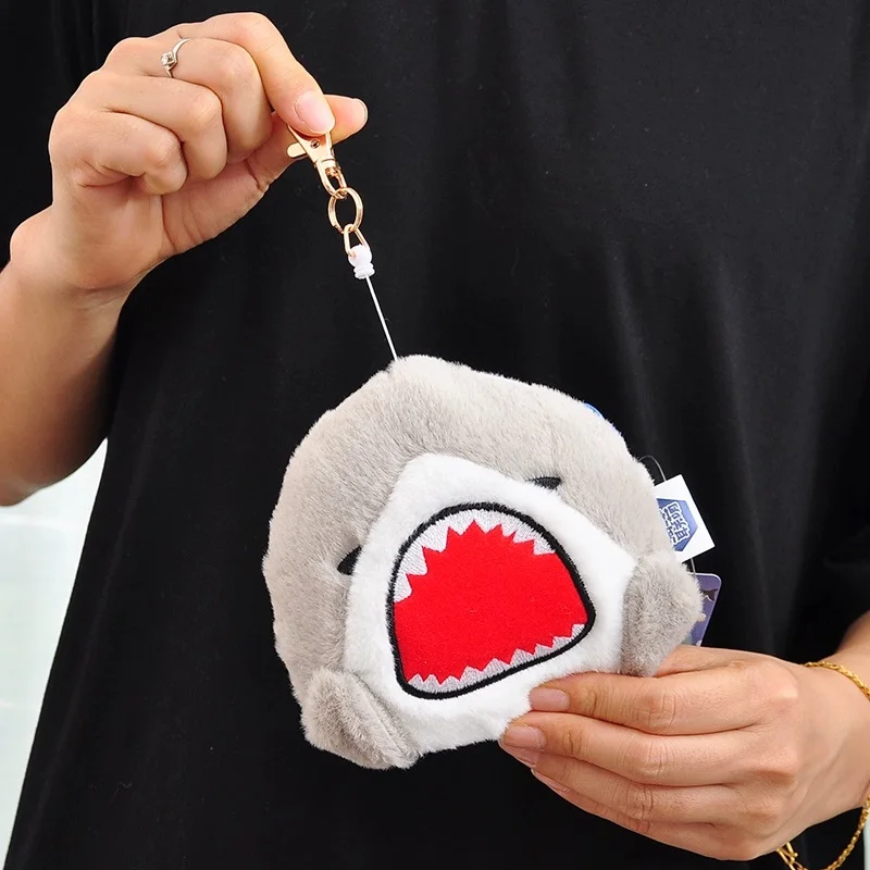 Lovely Killer Whale Shark Penguin Dolphin Seal Polar Bear Oceanarium Animal Soft Plush Toy Coin Bag Pendant Girl Boy Gift