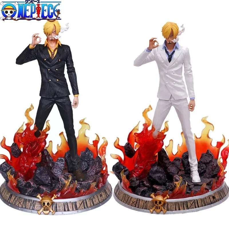 Hot Sale 36cm Hot One Piece Action Figure Statue Gk Suit Vinsmoke Sanji Anime Figures Model Dolls Figurines Manga Figma Toys For