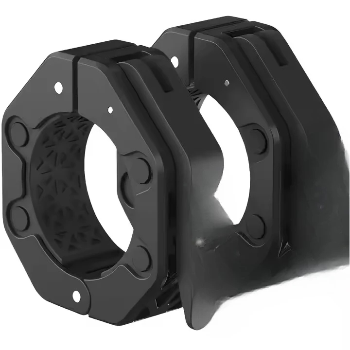 Magnetic barbell clip custom logo with a small amount of non-slip barbell collar, suitable for gym and home use