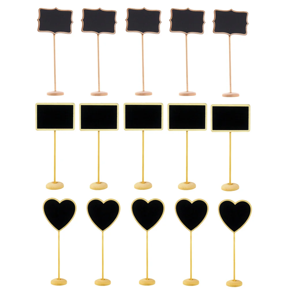 15 قطعة علامات السبورة الصغيرة الإبداعية ديكور المنزل رسالة مجلس لوحة الرسم للأطفال عيد ميلاد الزفاف 120x80 سنتيمتر القلب بزاوية