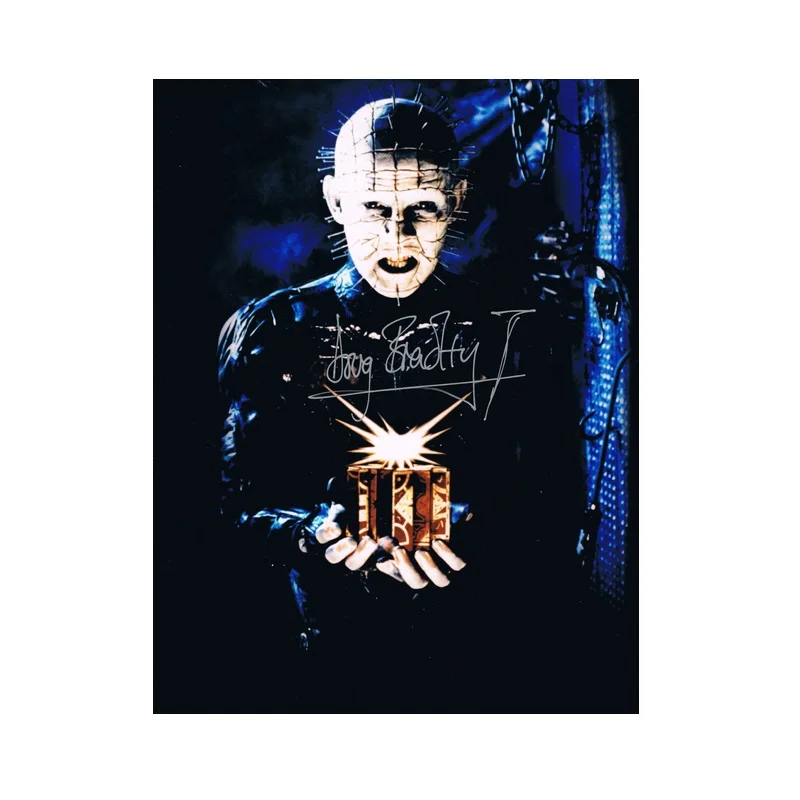 Hellraiser Signed Autograph PHOTO Movie, Art Picture Print Silk Poster,Home Wall Decor