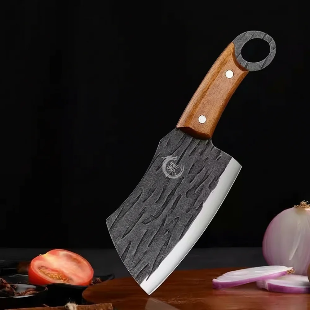 

Forged Small Kitchen Knife, Sharp Fish Killing Knife, Kitchen Slicing Knife, Dorm Fruit Knife, Mini Knife C2612