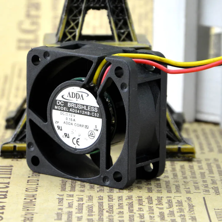 

ORIGINAL 4020 DC12V 0.15A AD0412HB-C52 4CM COOLING FAN