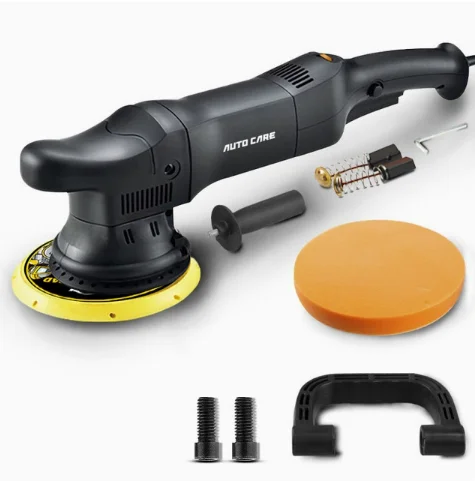 6-Inch Electric Dual Action Polisher Random Big Orbit Car Polisher with 21 mm Backing Plate for Detailing
