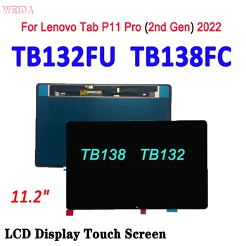 11.2 אינץ 'עבור Lenovo Tab P11 Pro (דור 2) 2022 TB138 TB132 TB132FU TB138FC תצוגת LCD מסך מגע החלפה