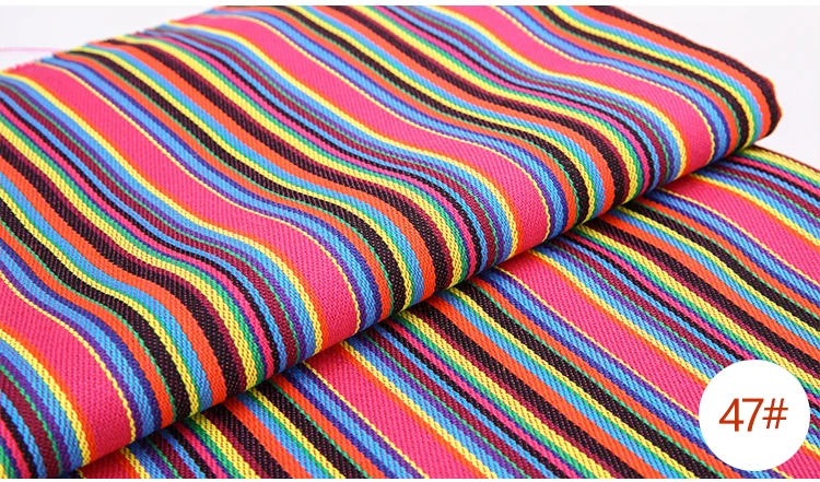 Teramila Baumwoll-Leinen-Stoff im Ethno-Stil für Hotel- und Bar-Tischdecken, Kissen, Sofabezüge, Textil-Patchwork, Vorhänge und Dekorationsmaterialien – Detail 21