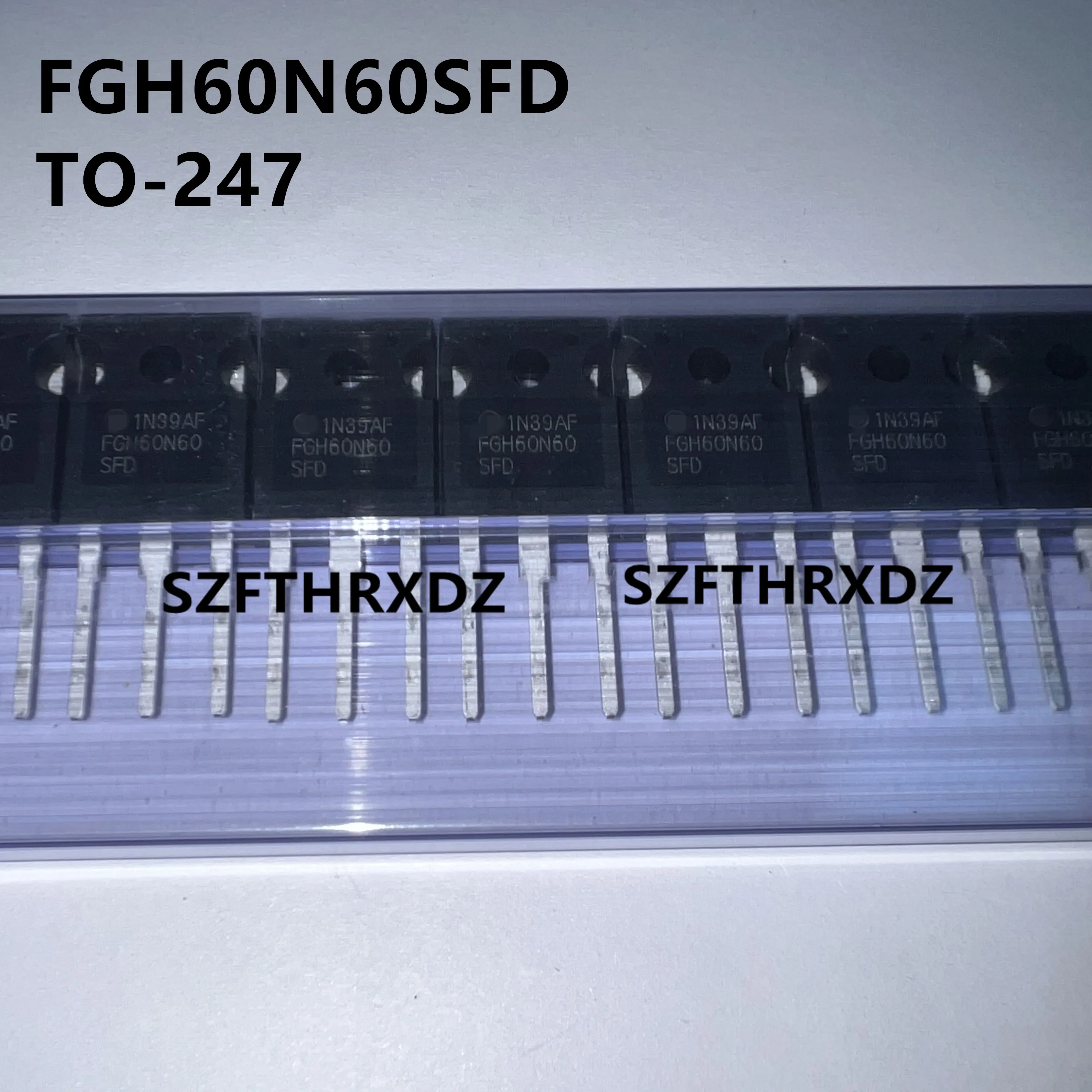 SZFTHRXDZ  100% New Imported Original 60N60 FGH60N60 FGH60N60SFD  TO-247 IGBT Tube 60A 600V