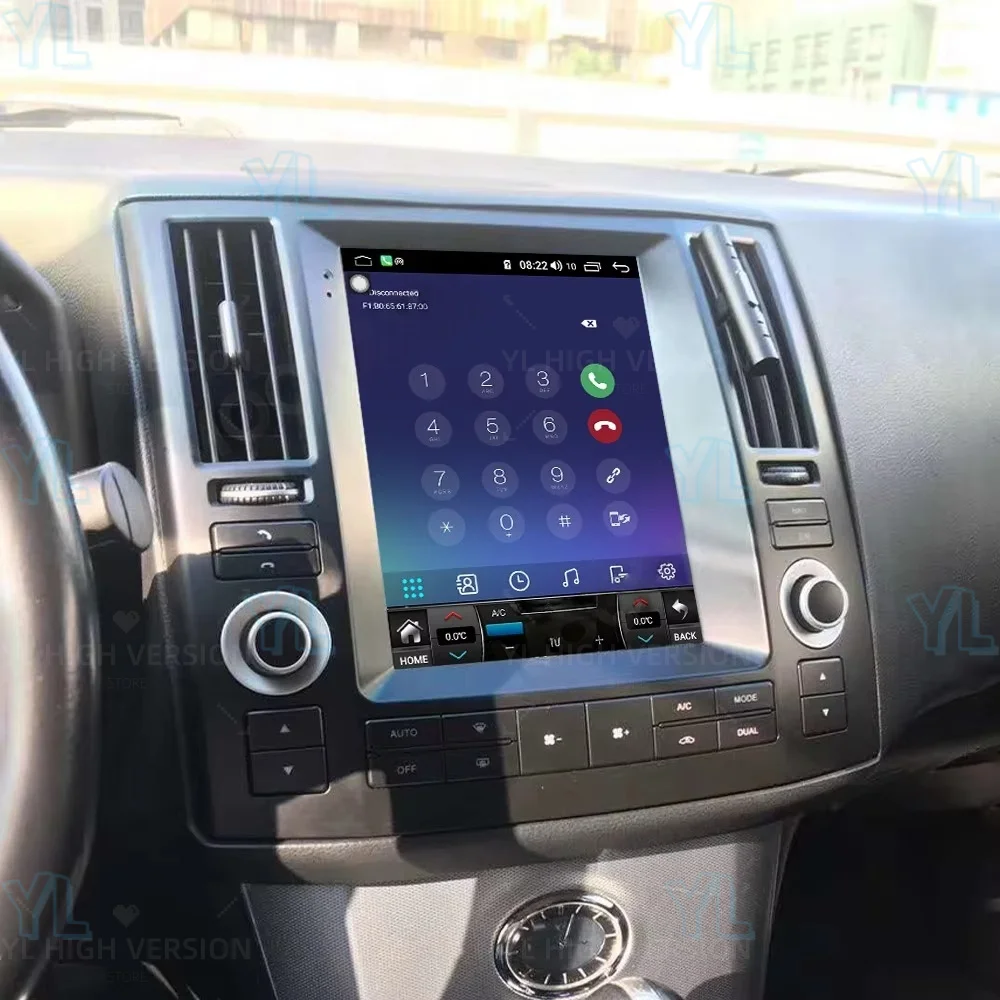 Npl لإنفينيتي FX35 FX45 2003 - 2009 أندرويد 14.0 راديو السيارة نظام تحديد المواقع والملاحة الوسائط المتعددة ستيريو استقبال رئيس وحدة بلوتوث واي فاي #3