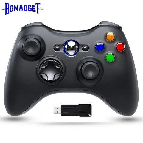 Gaming Controller For Xbox 360/360 Slim/PC 2.4G Wireless Gamepad Video Game Consoles Rocker Joystick Game Handle accessories