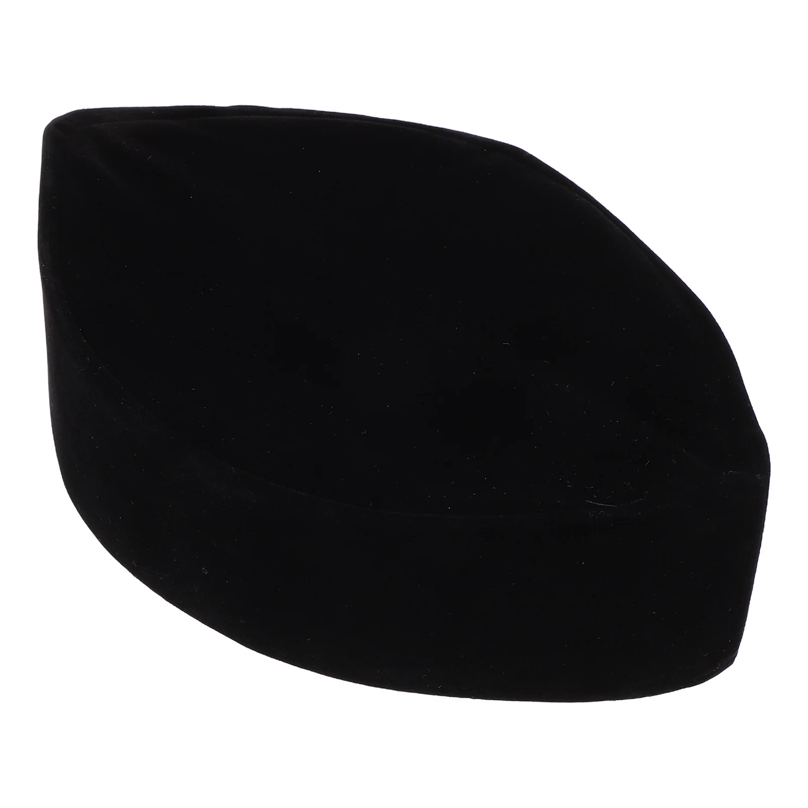 

Southeast Asian Prayer Hat Soft Fabric Islamic Beanie Hat for Worship Daily Wear Men Boat Velvet Hats Men Prayer Hats