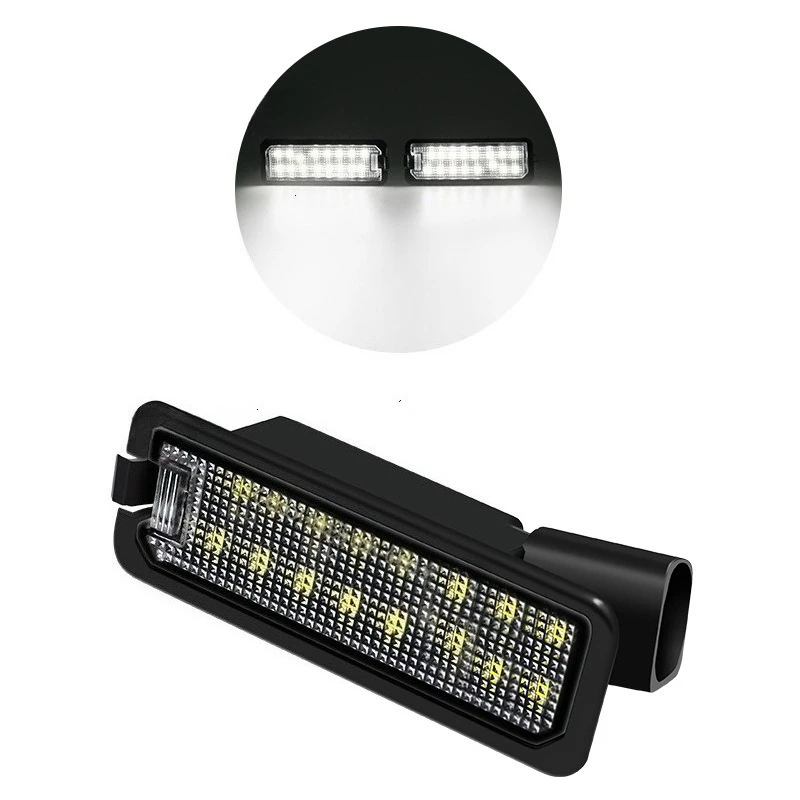 ل VW GTi Golf 4 5 6 7 MK4 MK5 MK6 MK7 باسات B7 CC EOS شيروكو بيتل 2 قطعة أضواء لوحة ترخيص رقم LED مع Canbus