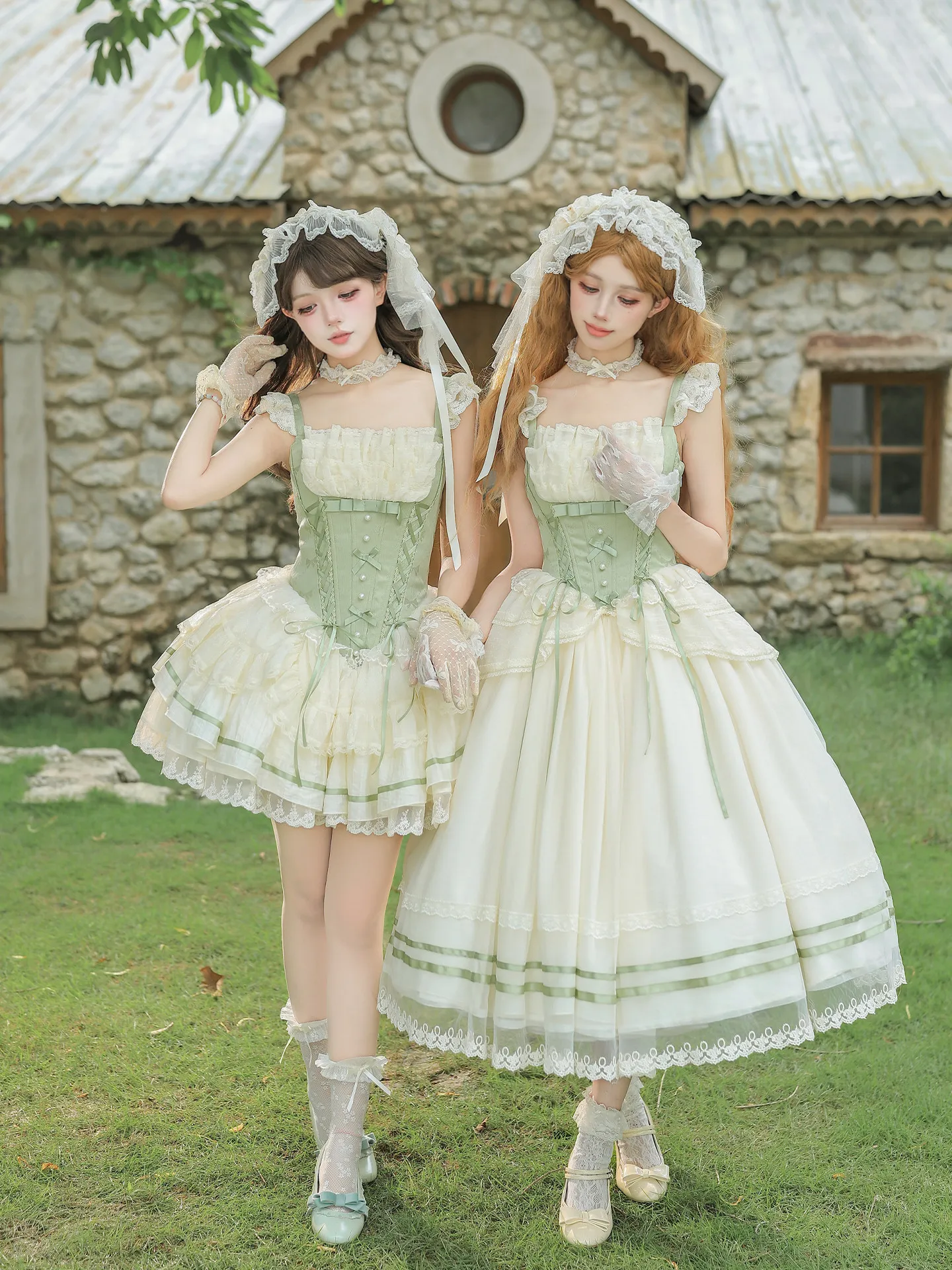 Süßes Lolita JSK-Kleid mit Kor – Spaghetti Strap Dress Bewertung und Preis