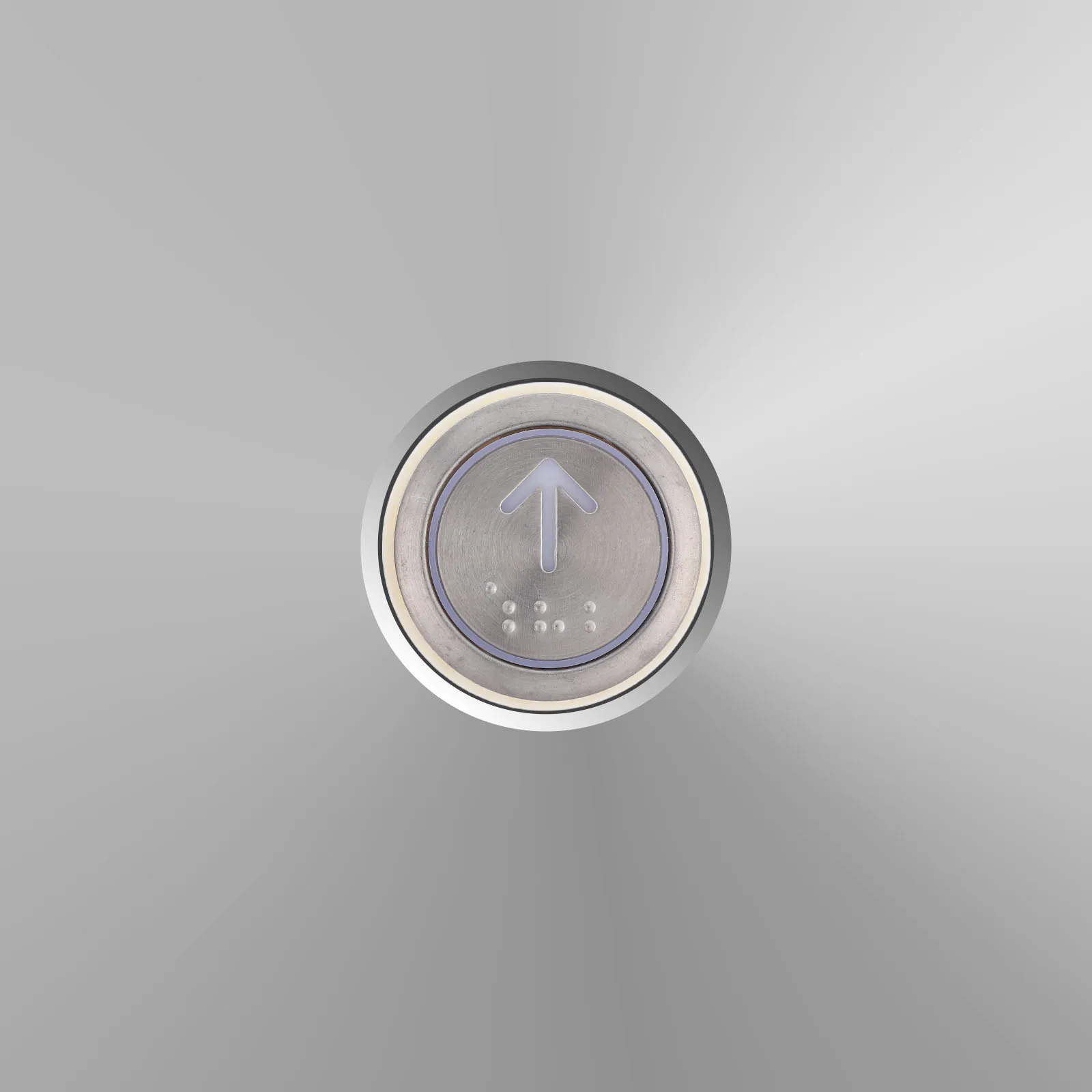 ชุดเปลี่ยนปุ่มกดลิฟต์สแตนเลส 2 ชิ้น ปุ่มกดแบบมีตัวอักษรเบรลล์ สำหรับอุปกรณ์เสริมลิฟต์เชิงพาณิชย์และบ้าน