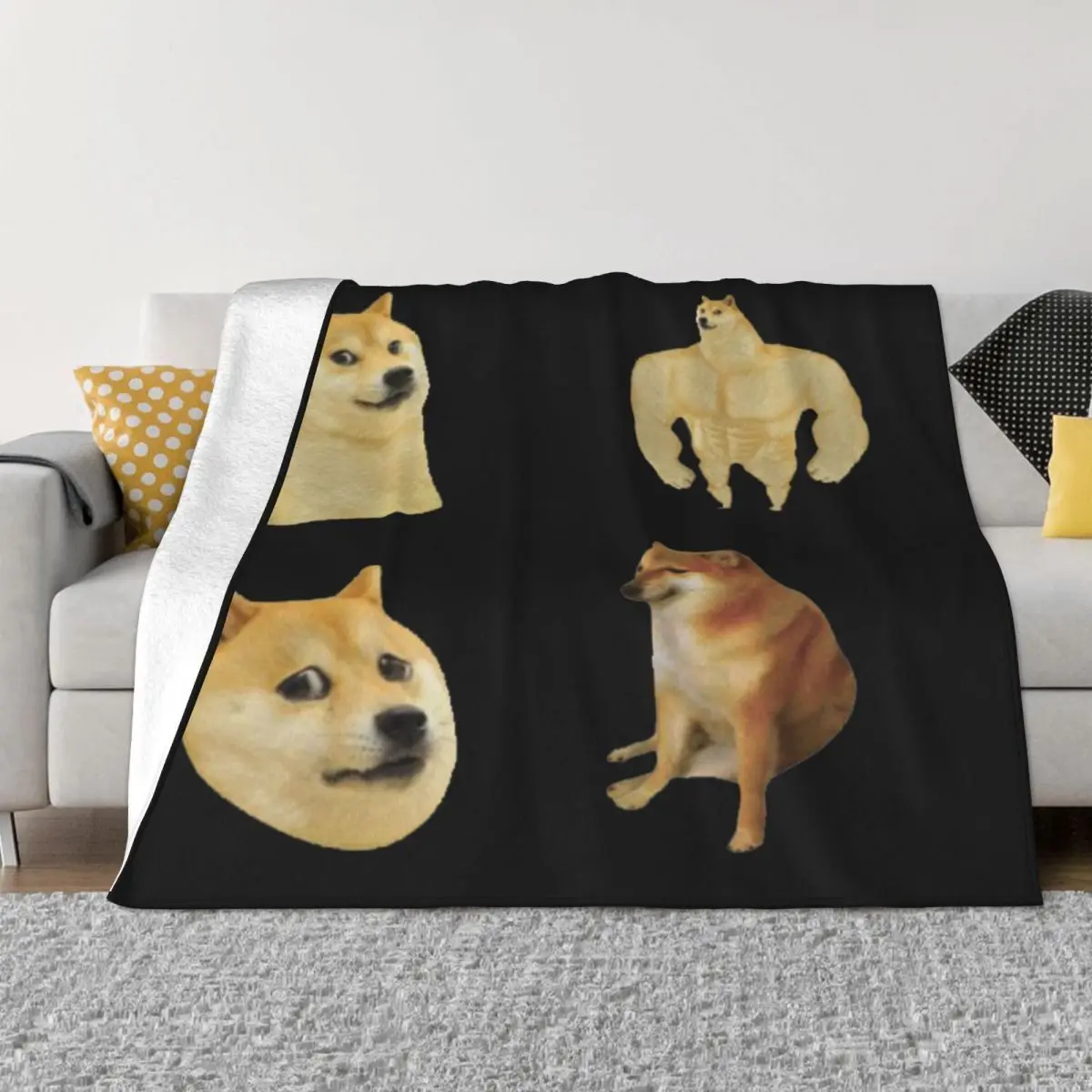 

Big Swole Doge 138 Blankets Couple Blankets Winter Warm Blanket Throw Blanket