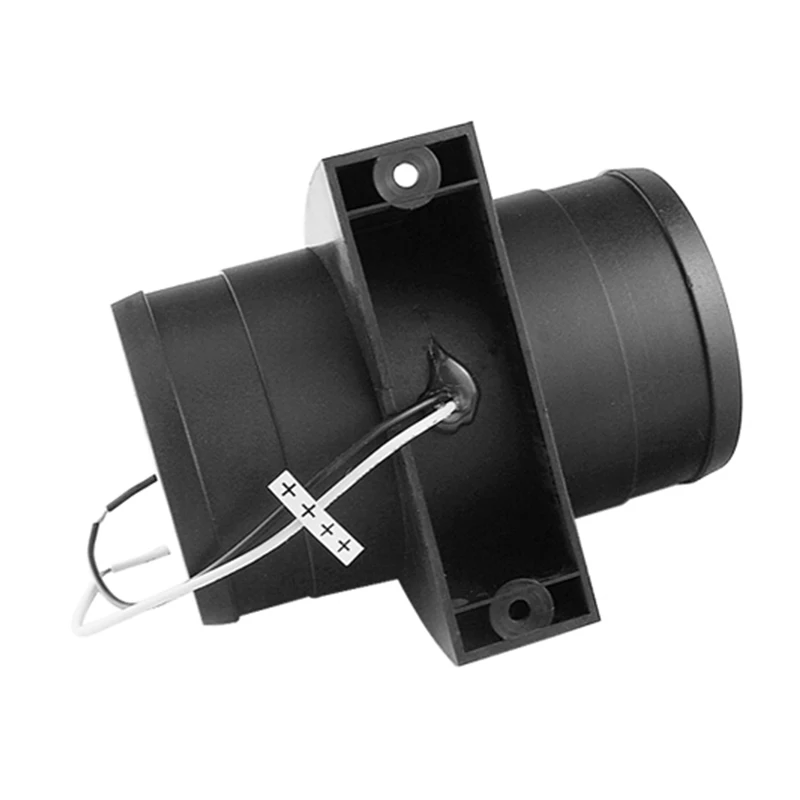 Ventilador de ventilação para barco, 3 polegadas, ventilador marinho, resistente à corrosão, silencioso, para cozinha, motor de esgoto, 3 polegadas