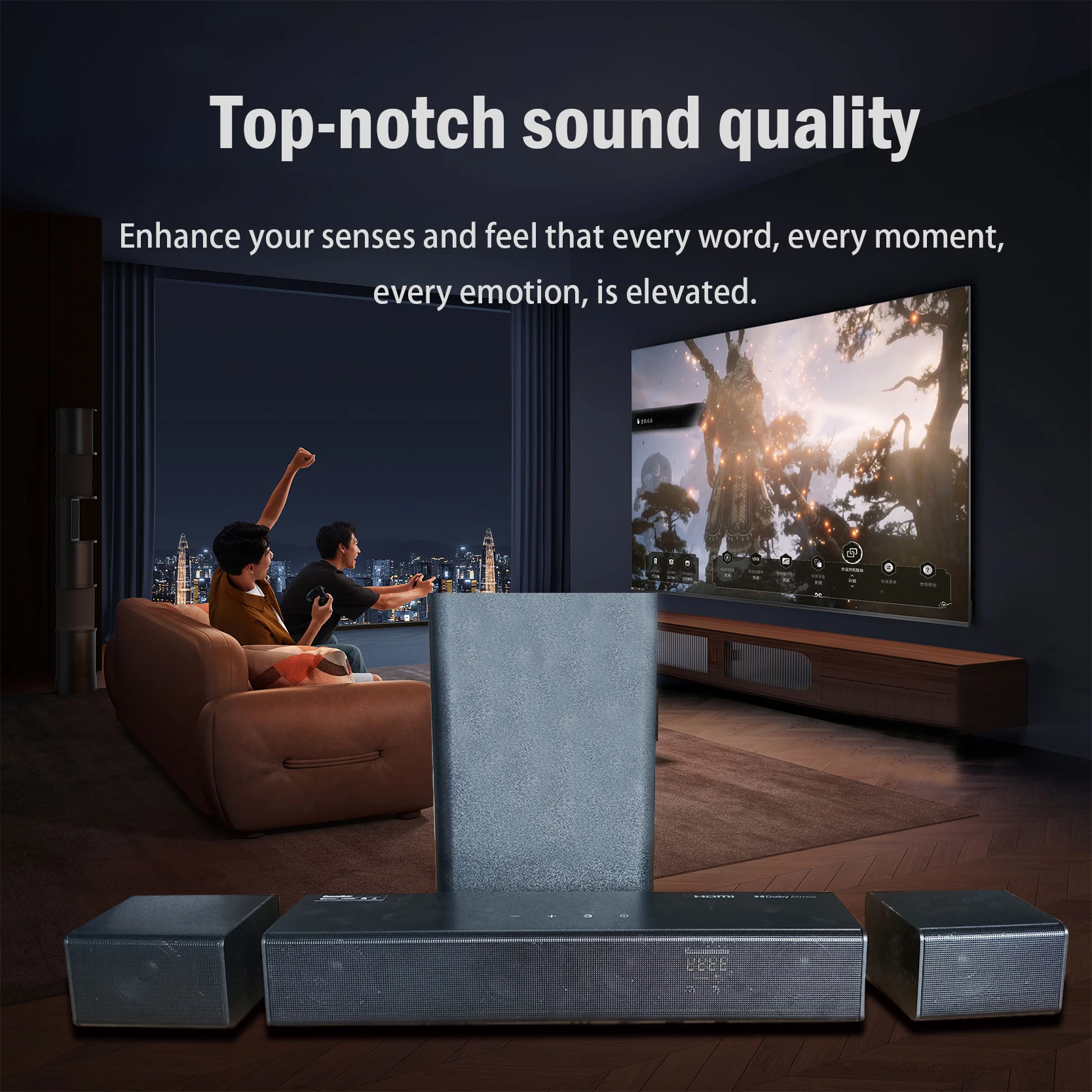 2025 New 410W Universal Home T - đánh giá và giá Home Cinema With Wireless Rear Speakers