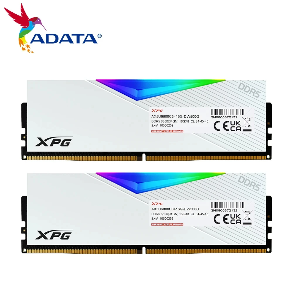 Imagem -05 - Memória Rgb de Lâmina Adata-xpg Lancer Ddr5 16gb x 6800mhz Alta Velocidade Ddr5 32gb com Dissipador de Calor para Desktop