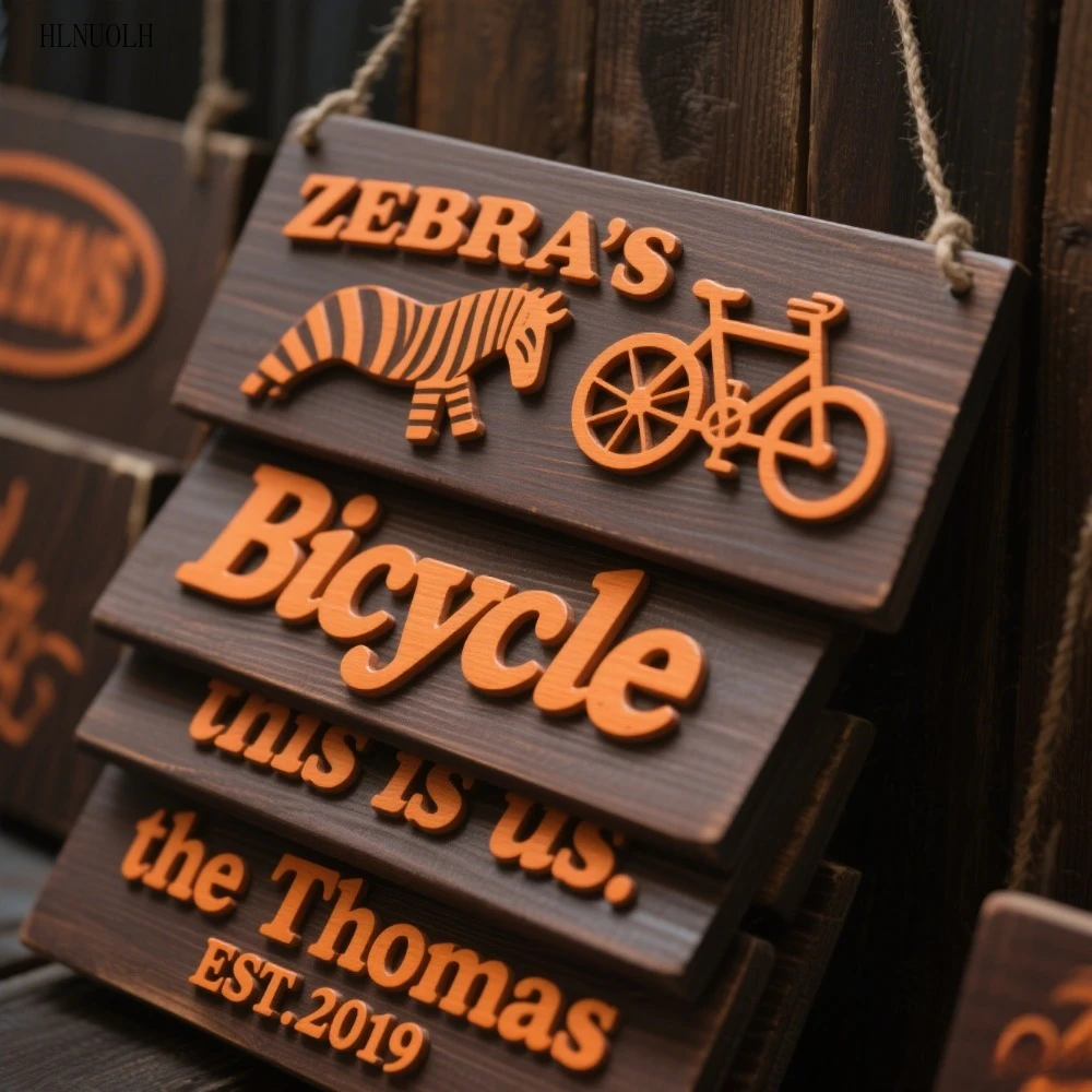 

Personalized Wall Sign Wooden Home Wall Decor Custom Wood Sign Wedding Birthday Gift 3D Laser Cut House Sign Business Sign