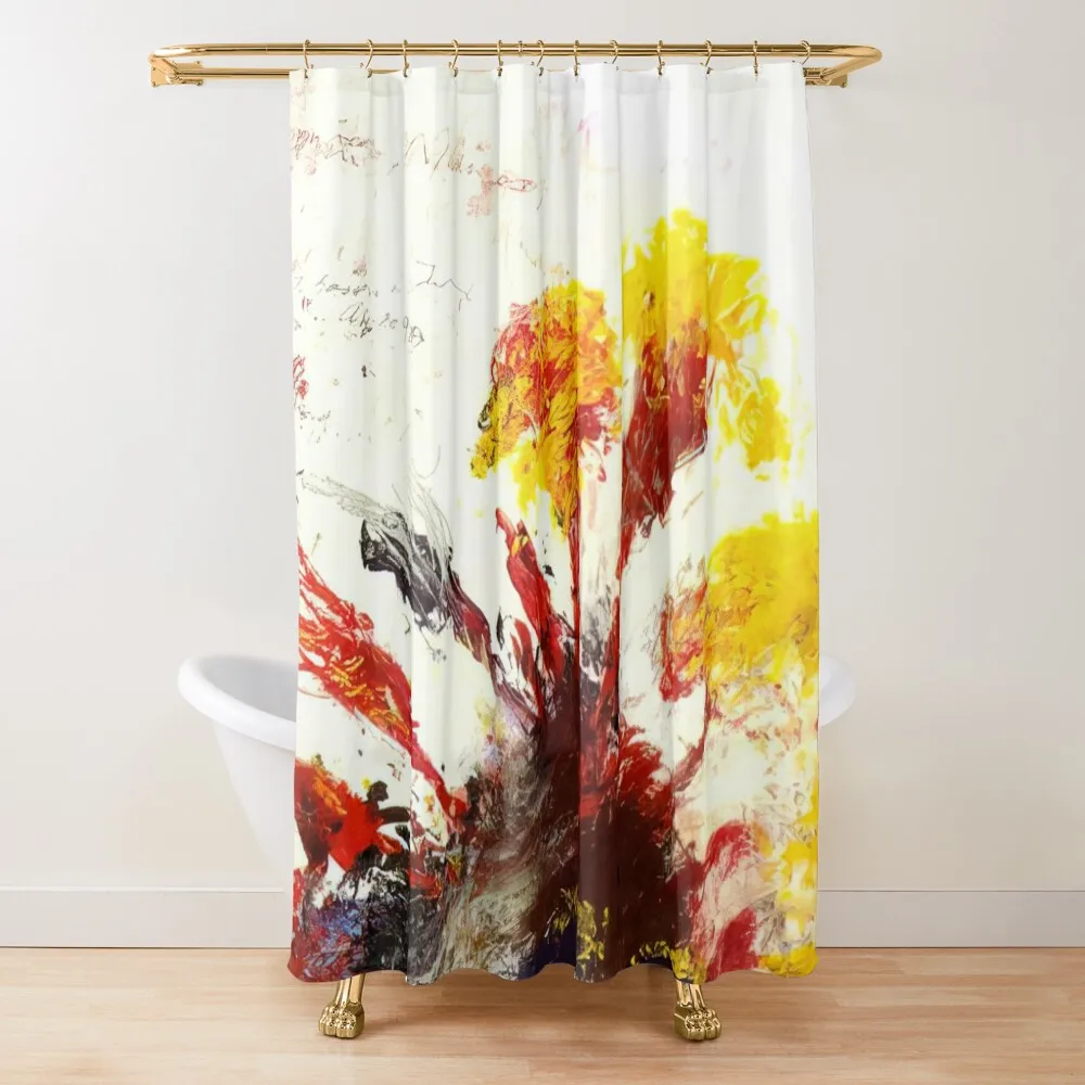 

Cy Twombly Shower Curtain Shower Set For Bathroom Elegant Bathroom Curtain