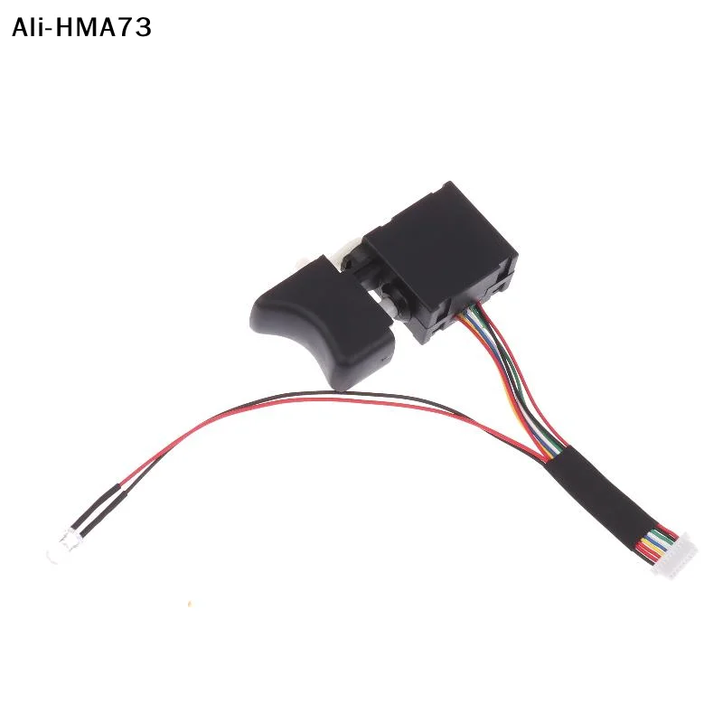 【HMA73】For Dayi 2106 Brushless Electric Wrench Universal Rechargeable Drill Switch Accessories 9-wire