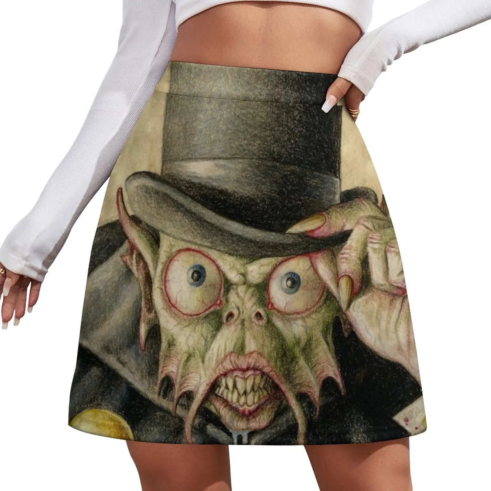 

Мини-юбка Dr Jekyll and Mr Hybrid в корейском стиле, одежда в корейском стиле, наряды для ночных клубов в корейском стиле