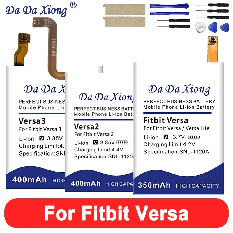 

Brand-New 352325 SP281928SF Battery For Fitbit Versa1 Versa3 Versa2 VersaLite + Tools