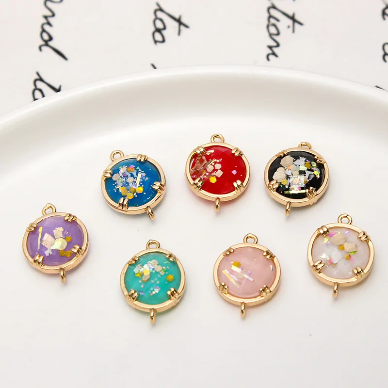 1-шт-браслет-«сделай-сам»-серьги-аксессуары-медная-окантовка-фольга-золотого-цвета-круглый-двойной-кулон-ювелирный-материал-подвески-ручной-работы