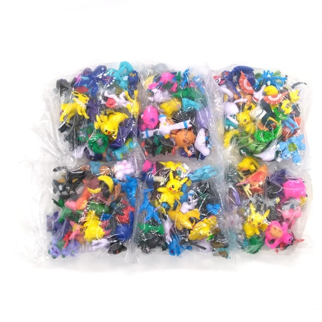 24PC Pokemon Pikachu Mini figurki Charizard Charmander Squirtle Venusaur PVC kolekcja figurka dzieci Juguetes zabawki