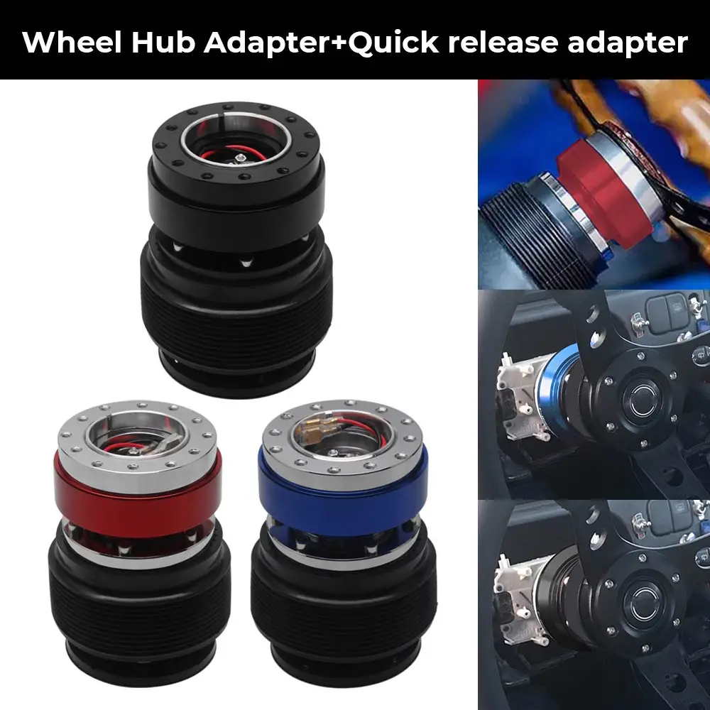 

For Honda Prelude (BB1/BB2) 1992-1996 For Acura Integra (DC2) 1994-2001 Car Steering Wheel 6 Hub Adapter Black Kit Accessories