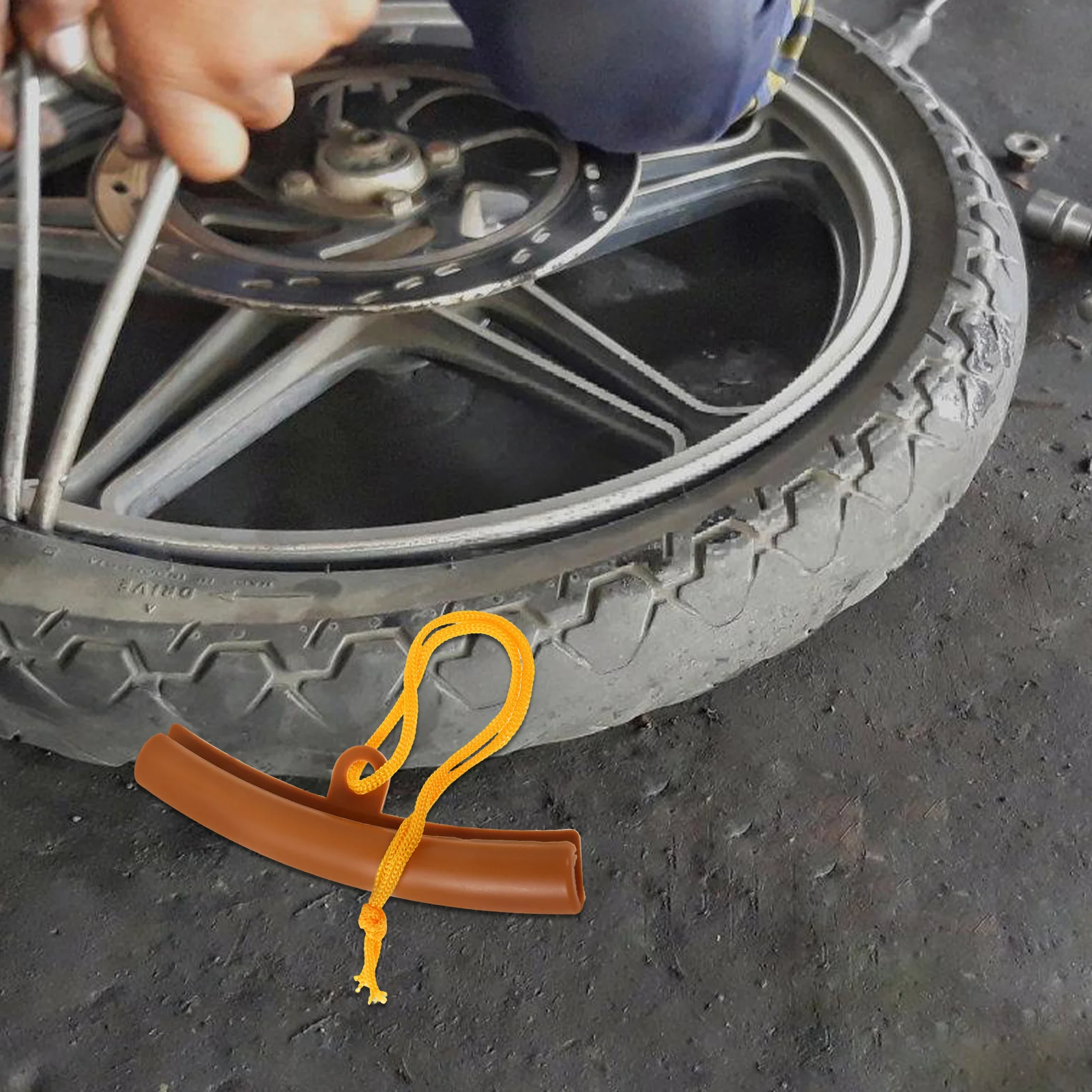 

4Pcs Tire Changing Rim Protector Kit Robust Wheel Rim Protector Guard for Car Motorcycle Anti-Scuff Tire Machine Protection