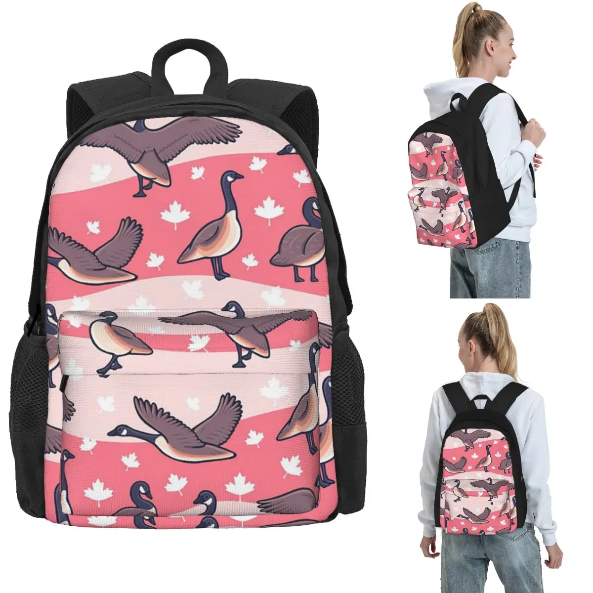 Canada Goose Backpack Hot Sale Daypack Large Capacity Boys Girls BookBag School Bag Shoulder Bags for Men Women