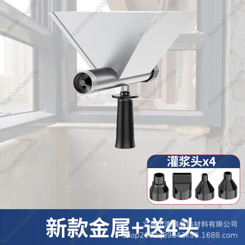 Elektrische Zementmörtel-Kartuschenpistole. Diebstahlsichere Tür- und Fensterfugenpistole aus Beton. Rote Hakenpistole aus Ziegel. Verstopfungsgelenk