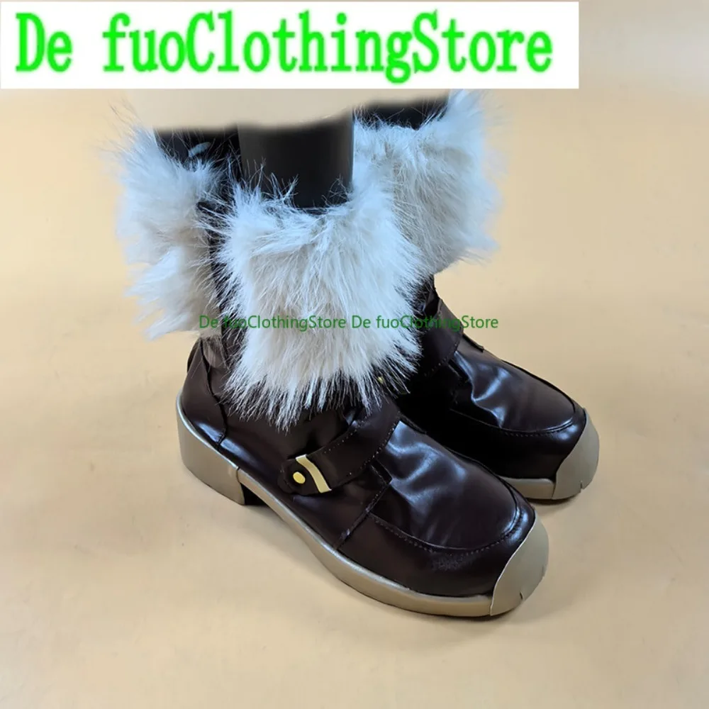 

DefuoClothing Обувь для косплея с белкой для девочек, конвенские ботинки в стиле аниме, обувь и ботинки для ролевых игр в стиле аниме, вечерние ботинки на Хэллоуин