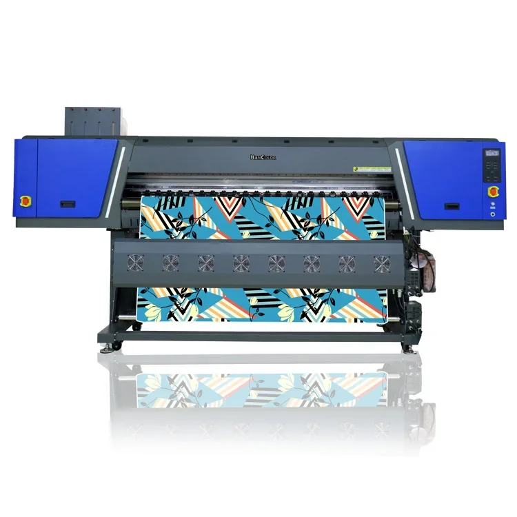 Sublimation Printer 8 I3200 Heads Industrial Sublimation Printer Heat Press Machine Used In Clothing Industry Home Textile