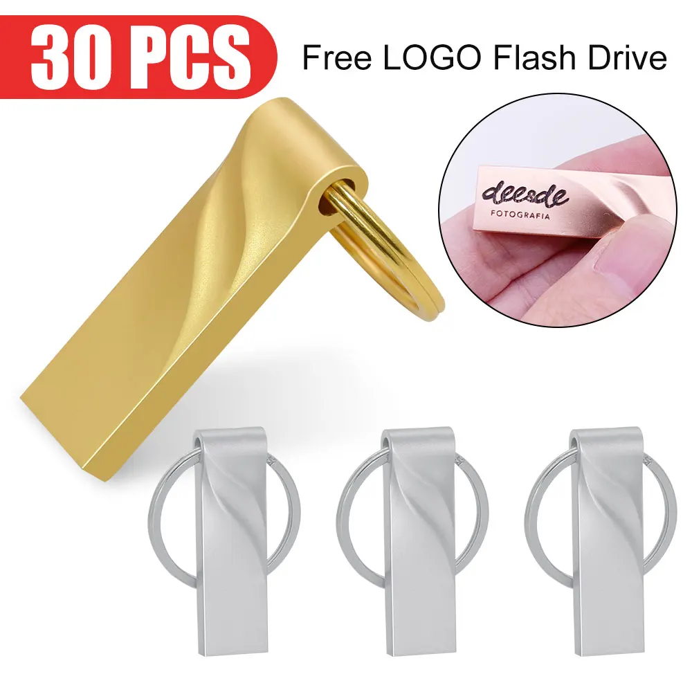 30PCS USB2.0 High Speed Usb Stick 2. 0 memoria stick memory Flash Drive Pendrive Flash Drive Pen Drive 4GB 8GB 16GB 32GB 64GB