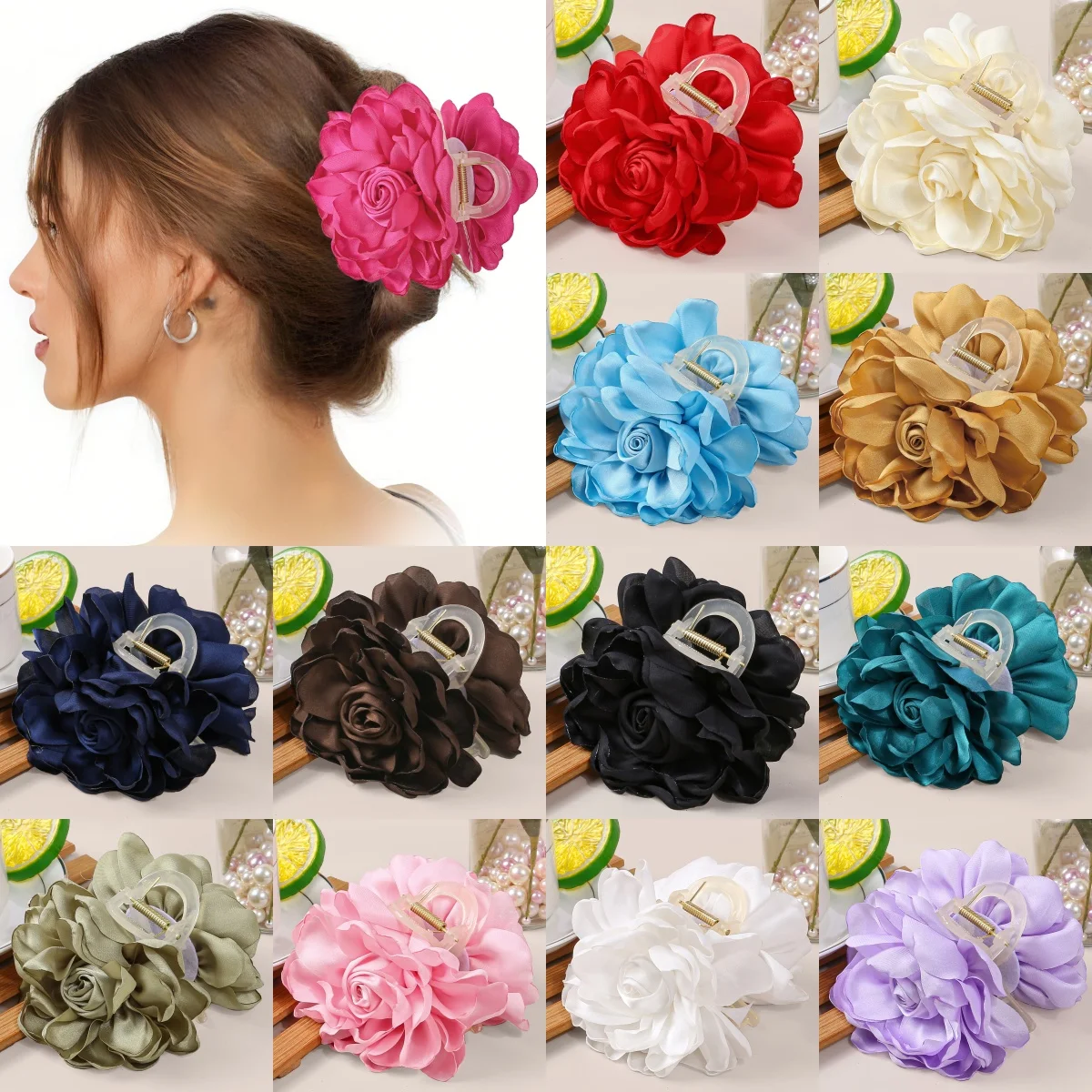 4-pcs-moda-rosa-flor-grampos-de-cabelo-garras-de-plastico-grampos-de-garra-de-cabelo-cetim-floral-garra-de-cabelo-clipe-headwear-feminino-acessorios-para-o-cabelo