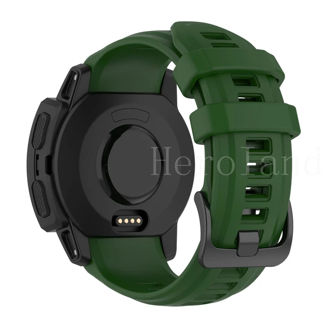 20mm Silicone Watch Strap For Garmin Instinct 2S SmartWatch Bracelet WatchBand Band Instinct2S Sport Replacement Wirstband belt AliExpress