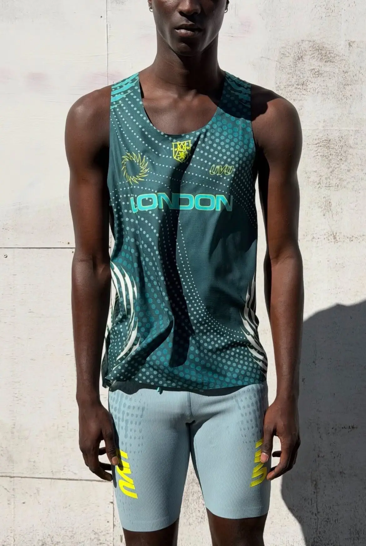 UVU LONDON’26 RACING VEST Unisex Quick Dry Breathable Sleeveless Athletic Singlet Marathon Running Fitness Training Jogging