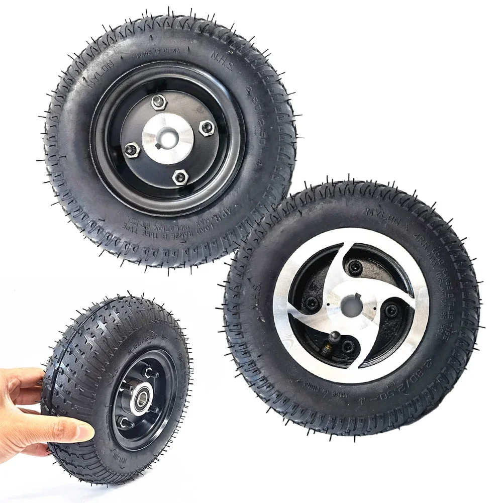 

9inch 2.80/2.50-4 Inflation Tire For Elderly Scooters Whole Tyre Wheel Shock Absorption Pneumatic Tires Electric Scooter Parts