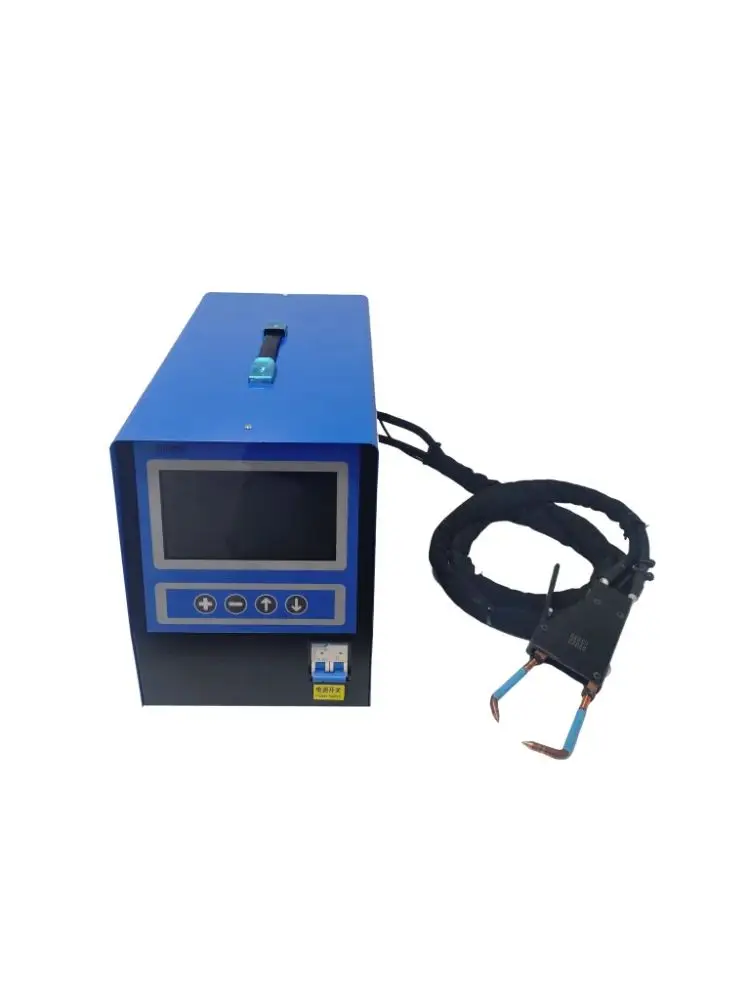 آلة لحام بعقب المقاومة الدقيقة ذات التردد المتوسط الهوائي شبه الأوتوماتيكي لمحطات النحاس لحزام الأسلاك