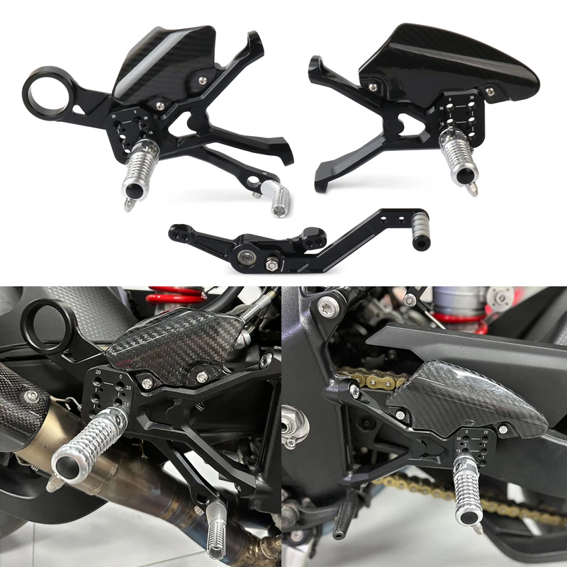 

Motorcycle Accessories Adjustable Rear Set Rearsets Footrest Foot Rest For S1000RR M1000RR S1000 RR M1000 RR 2019-2025