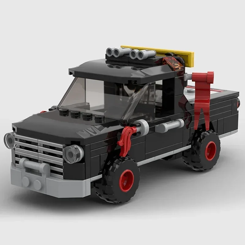 Moc Bouwstenen Street View Model Zware Vrachtwagen Transport Technologie Modulaire Blokken Geschenken Speelgoed Voor Kinderen DIY Sets Montage